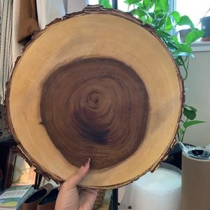 Target Acacia Wood Bark Platter